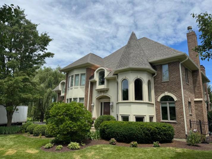 6-Inch Gutters installed by GutterForge on a residential roofline